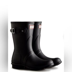 Hunter Classic Black Waterproof Boots size 6